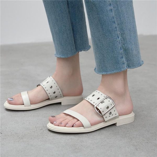 summer women slippers leather solid color buckle ladies shoes casual comfortable mules zapatillas mujer, Black
summer women slippers leather solid color buckle ladies shoes casual comfortable mules zapatillas mujer, Black