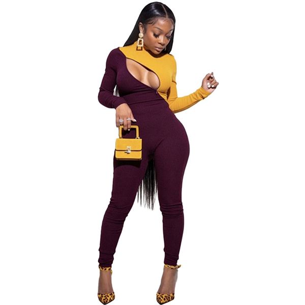 color patchwork skinny jumpsuit women long sleeve pants casual zip hollow out bodycon jumpsuit club party romper playsuit, Black;white
color patchwork skinny jumpsuit women long sleeve pants casual zip hollow out bodycon jumpsuit club party romper playsuit, Black;white