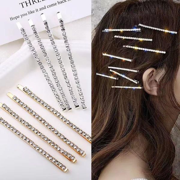 hair clips & barrettes 8 pack bling crystal one row rhinestone hairpins metal decorative tools women's accessories, Golden;silver
hair clips & barrettes 8 pack bling crystal one row rhinestone hairpins metal decorative tools women's accessories, Golden;silver