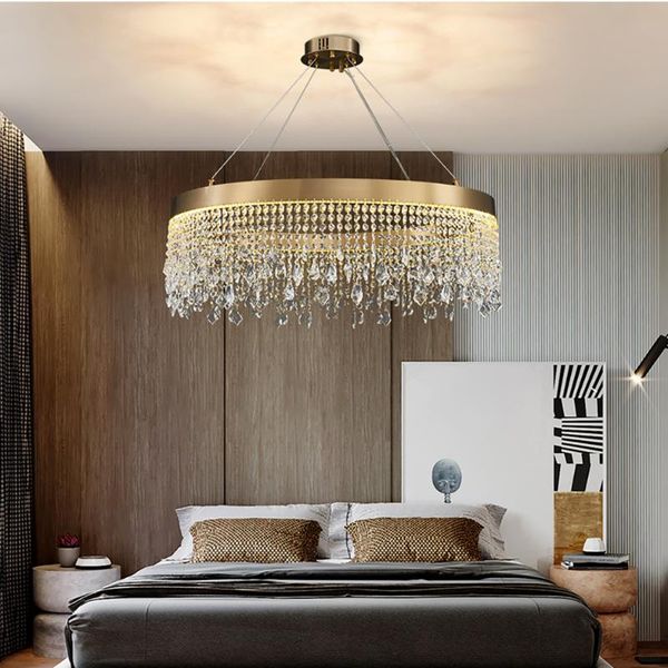 chandeliers modern living room crystal chandelier luxury dining cristal lamp round brushed gold home decor led hanging light fixture
chandeliers modern living room crystal chandelier luxury dining cristal lamp round brushed gold home decor led hanging light fixture