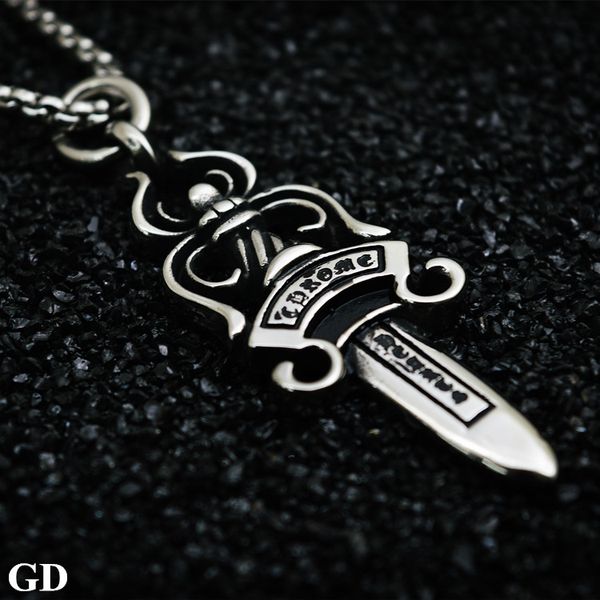 party favor chrome/hearts necklace croix heart holy sword men's and women's titanium steel pendant necklace personalized
party favor chrome/hearts necklace croix heart holy sword men's and women's titanium steel pendant necklace personalized