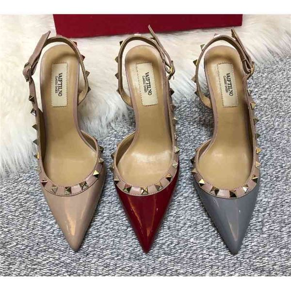 sandals 2021 ladies party rivets 10cm wedding sandal women summer high heel ankle strap sandals shoes with v dust bag, Black
sandals 2021 ladies party rivets 10cm wedding sandal women summer high heel ankle strap sandals shoes with v dust bag, Black