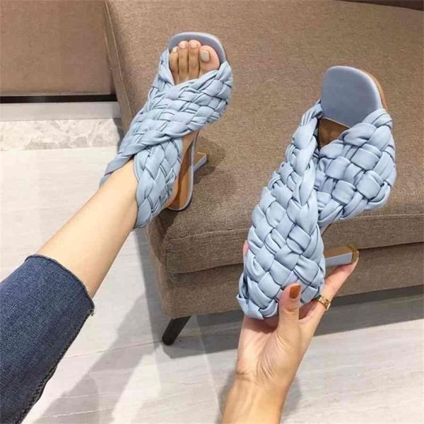 sandals women pumps ladies thin high heels shoes fashion brand weave slip on rome slides female woman dress sexy, Black
sandals women pumps ladies thin high heels shoes fashion brand weave slip on rome slides female woman dress sexy, Black