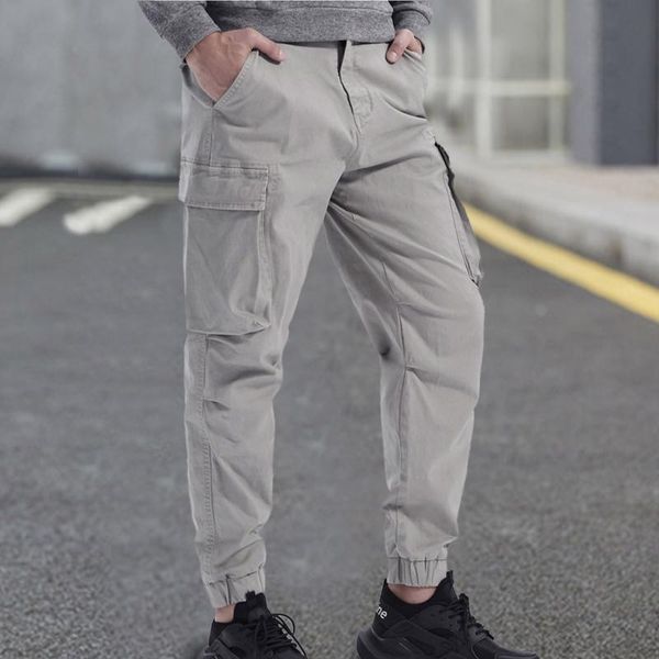 men's pants men trousers jogging military cargo mid-waist zip relaxed fit solid with multi-pocket plus size, Black
men's pants men trousers jogging military cargo mid-waist zip relaxed fit solid with multi-pocket plus size, Black