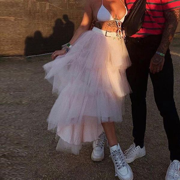 skirts pearl pink ruffles high low women tulle fashion elastic custom made long tiered female tutu maxi skirt, Black
skirts pearl pink ruffles high low women tulle fashion elastic custom made long tiered female tutu maxi skirt, Black