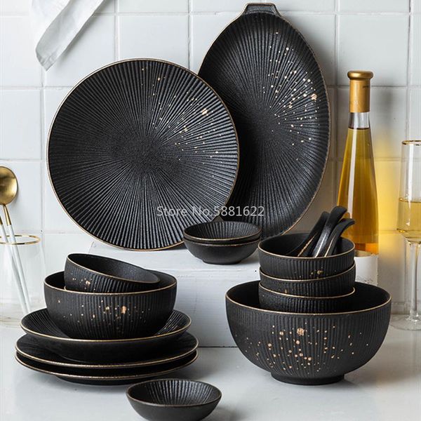 dishes & plates phnom penh household kitchen tableware european creative steak plate black ceramic spoon bowl dish flatware set
dishes & plates phnom penh household kitchen tableware european creative steak plate black ceramic spoon bowl dish flatware set