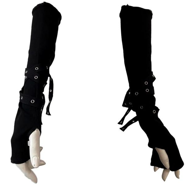sports gloves dark goth eyelet ribbon cool girl man elbow length outsleeve black gothic punk fingerless glove harajuku mittens
sports gloves dark goth eyelet ribbon cool girl man elbow length outsleeve black gothic punk fingerless glove harajuku mittens