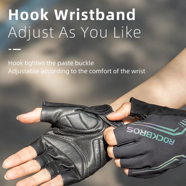 rockbros mtb road male cycling gloves high reflective ant-slip shockproof fingerless gloves for bicycle motorcycle accessoriesg, Blue;gray
rockbros mtb road male cycling gloves high reflective ant-slip shockproof fingerless gloves for bicycle motorcycle accessoriesg, Blue;gray