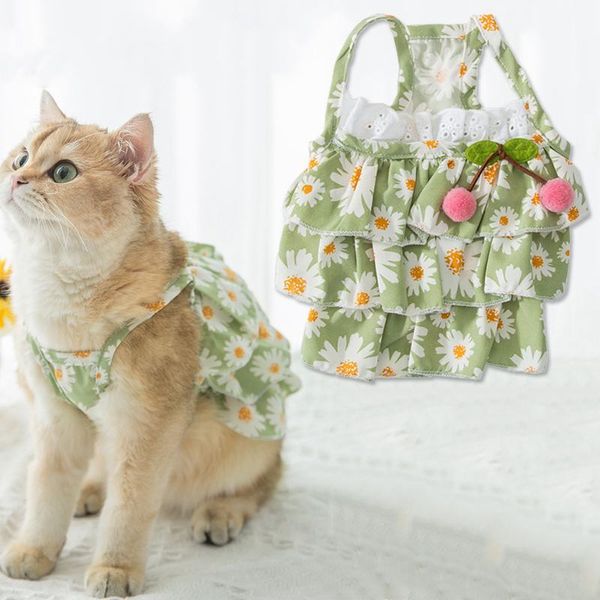 cat costumes 1pcs skirt small daisy polyester suspender puppy dog kitten hairless thin print pet clothes accessories s27
cat costumes 1pcs skirt small daisy polyester suspender puppy dog kitten hairless thin print pet clothes accessories s27