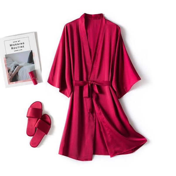 women's sleepwears robes belt silk satin nighties v-neck nightgown nightdress lace sleepwear nightwear ladies lingeries, Black;red
women's sleepwears robes belt silk satin nighties v-neck nightgown nightdress lace sleepwear nightwear ladies lingeries, Black;red