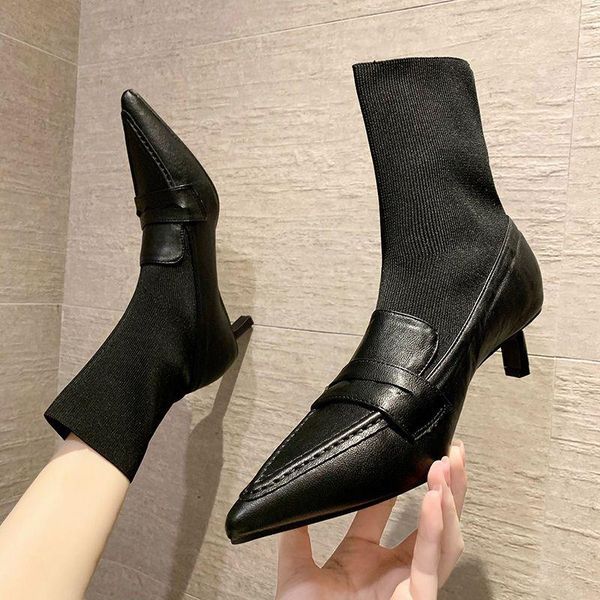 boots stretch women ankle fabric leather pointed toe high thin khaki black ladies booties autumn winter socks stockings rome
boots stretch women ankle fabric leather pointed toe high thin khaki black ladies booties autumn winter socks stockings rome