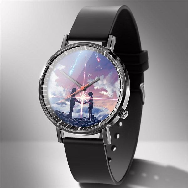 wristwatches 2021 japanese anime your name kiminonawa wristwatch for women watch watches quartz female clock brithday gifts 1a, Slivery;brown
wristwatches 2021 japanese anime your name kiminonawa wristwatch for women watch watches quartz female clock brithday gifts 1a, Slivery;brown