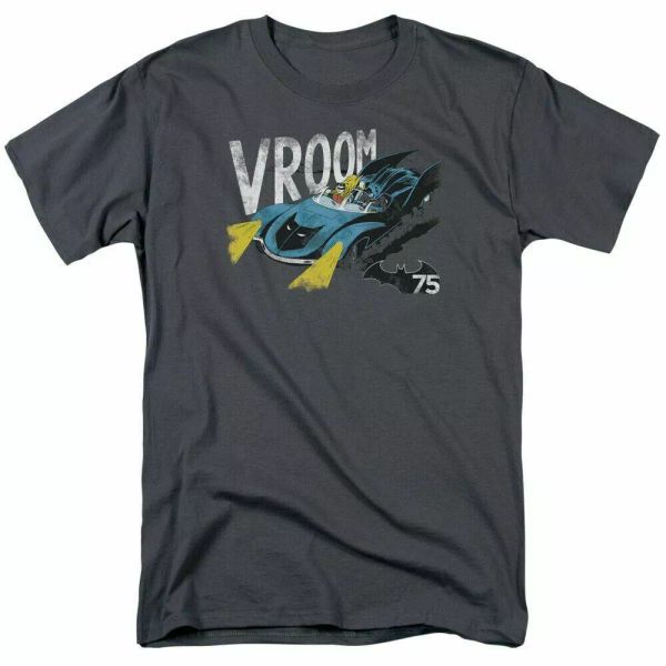 DC Batman Vroom T Shirt Mens Licensed DC Comics Batmobile Tee Charcoal, White;black
DC Batman Vroom T Shirt Mens Licensed DC Comics Batmobile Tee Charcoal, White;black