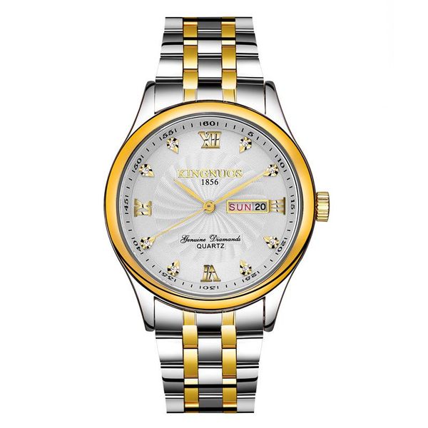 wristwatches waterproof refined steel belt quartz men's watch student women male room gold wristwatch drop brand, Slivery;brown
wristwatches waterproof refined steel belt quartz men's watch student women male room gold wristwatch drop brand, Slivery;brown