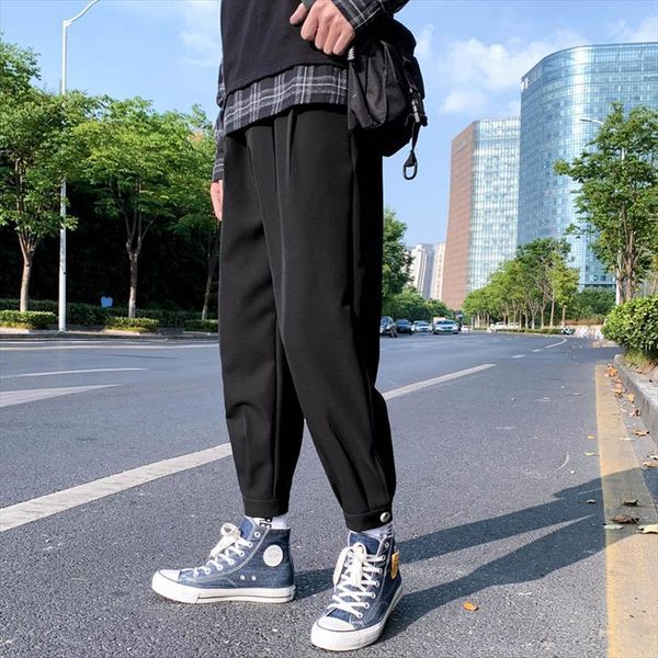 casual solid 5xl harem women pant harajuku trendy loose elastic waist trousers bottoms, Black
casual solid 5xl harem women pant harajuku trendy loose elastic waist trousers bottoms, Black