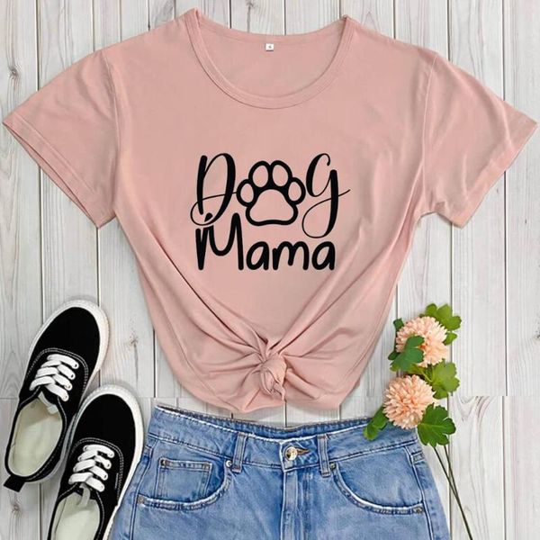 dog mama lover shirt arrival summer casual 100%cotton funny t mom gift cute puppy shirts women's t-shirt, White
dog mama lover shirt arrival summer casual 100%cotton funny t mom gift cute puppy shirts women's t-shirt, White