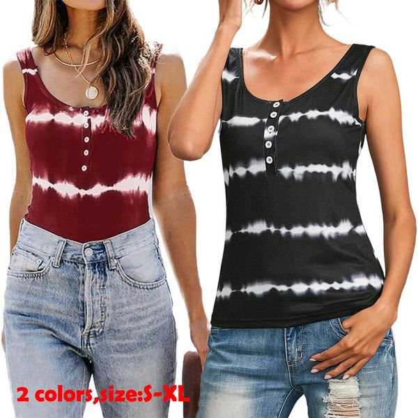 women's shoulder strap striped button black red vest backless slim fit t-shirt drop tanks & camis, White
women's shoulder strap striped button black red vest backless slim fit t-shirt drop tanks & camis, White