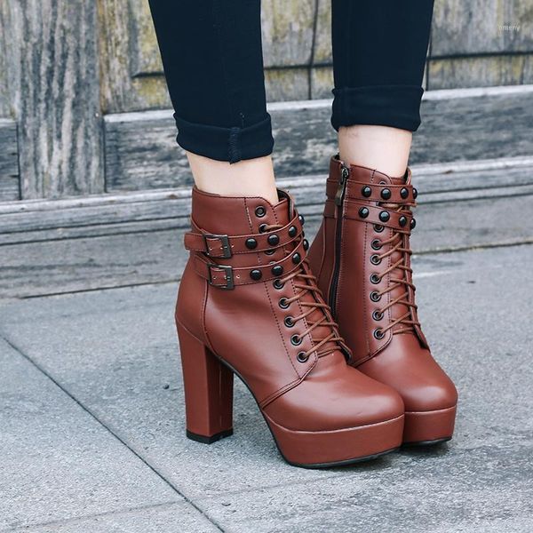 boots 2021 european and american fashion tie rivet handsome belt buckle waterproof table high heel large 44 45 461, Black
boots 2021 european and american fashion tie rivet handsome belt buckle waterproof table high heel large 44 45 461, Black