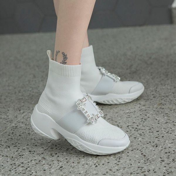 boots koovan women's socks shoes 2021 winter platform increased skinny boot square buckle rhinestone ankle, Black
boots koovan women's socks shoes 2021 winter platform increased skinny boot square buckle rhinestone ankle, Black