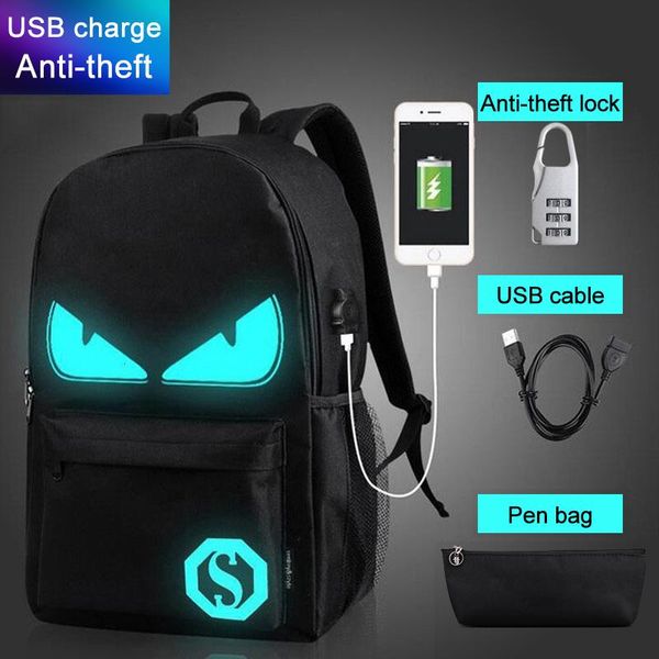 backpack luminous backpacks for students animation school bags kids boy girl teenager usb charge computer anti-theft lapback pack
backpack luminous backpacks for students animation school bags kids boy girl teenager usb charge computer anti-theft lapback pack
