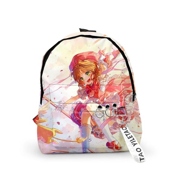 backpack novelty cardcaptor sakura school bags travel boys girls small 3d print oxford waterproof key chain notebook backpacks
backpack novelty cardcaptor sakura school bags travel boys girls small 3d print oxford waterproof key chain notebook backpacks