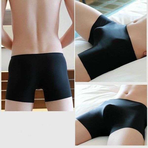 underpants seamless ice silk men underwear breathable comfy bulge boxers shorts for mens accessories l-xxxl panties, Black;white
underpants seamless ice silk men underwear breathable comfy bulge boxers shorts for mens accessories l-xxxl panties, Black;white