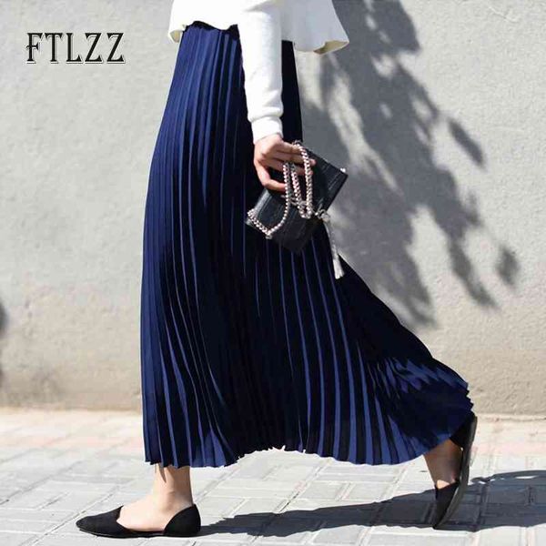 fashion vintage pleated skirt slim elastic high waisted solid long ladies elegant office maxi skirt 210602, Black
fashion vintage pleated skirt slim elastic high waisted solid long ladies elegant office maxi skirt 210602, Black