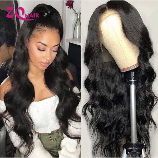 lace wigs peruvian human hair body wave front wig natural hairline transparent closure for black women, Black;brown
lace wigs peruvian human hair body wave front wig natural hairline transparent closure for black women, Black;brown