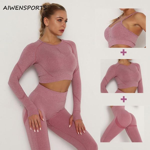 yoga outfit 2 pcs/set seamless clothing 3 piece set blue gray green sport wear crop gym bra high waist tummy control pants
yoga outfit 2 pcs/set seamless clothing 3 piece set blue gray green sport wear crop gym bra high waist tummy control pants
