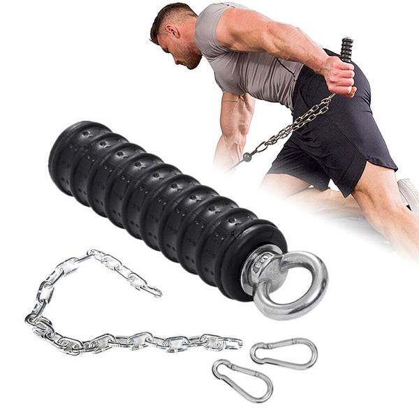 accessories fitness pull down single arm hand grip with iron chain for gym home tricep bicep training handle pulley cable machine attachment
accessories fitness pull down single arm hand grip with iron chain for gym home tricep bicep training handle pulley cable machine attachment
