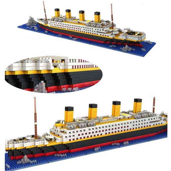 loz 1860 pcs titanic cruise ship model boat diy diamond lepining building blocks bricks kit children toys christmas gift y1130
loz 1860 pcs titanic cruise ship model boat diy diamond lepining building blocks bricks kit children toys christmas gift y1130