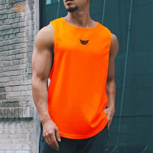 men' tank summer quick dry gym clothing mens mesh sports bodybuilding sleeveless t shirt fitness stringer running vest, White;black
men' tank summer quick dry gym clothing mens mesh sports bodybuilding sleeveless t shirt fitness stringer running vest, White;black