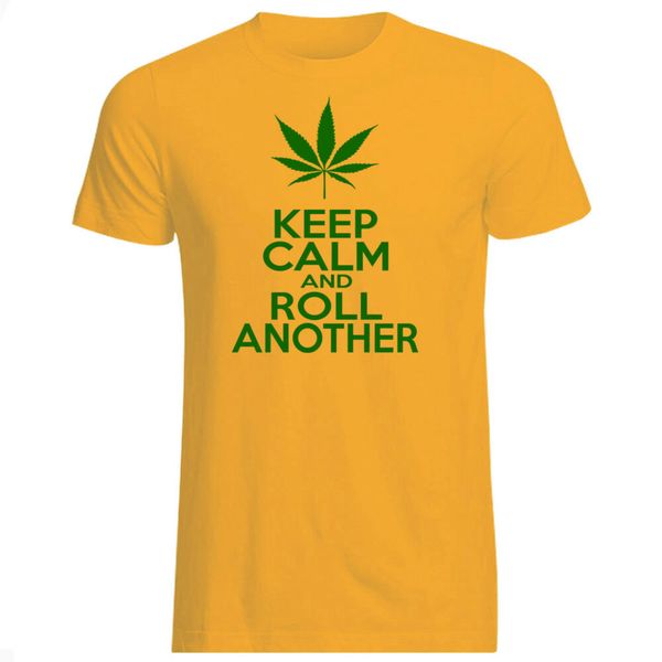 keep calm and roll another t-shirt - all sizes / cols (gildan weed ganja carry), White;black 
keep calm and roll another t-shirt - all sizes / cols (gildan weed ganja carry), White;black