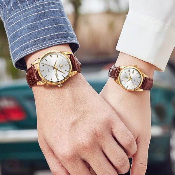 wristwatches couple watch man watches for 2021 wrist mechanical luxury women woman gifts ladies clock girls womens waterproof men fashion, Slivery;brown
wristwatches couple watch man watches for 2021 wrist mechanical luxury women woman gifts ladies clock girls womens waterproof men fashion, Slivery;brown