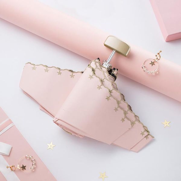 umbrellas embroidery mini sun parasol women 5 folding rain uv protection ladies umbrella light pocket pink paraguas gift ideas y6s
umbrellas embroidery mini sun parasol women 5 folding rain uv protection ladies umbrella light pocket pink paraguas gift ideas y6s