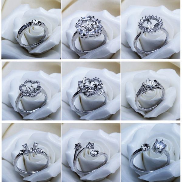 fashion pearl rings setting zircon solid silver ring for women setting ring mounting ring blank diy jewelry styles mix diy gift, Slivery;crystal
fashion pearl rings setting zircon solid silver ring for women setting ring mounting ring blank diy jewelry styles mix diy gift, Slivery;crystal