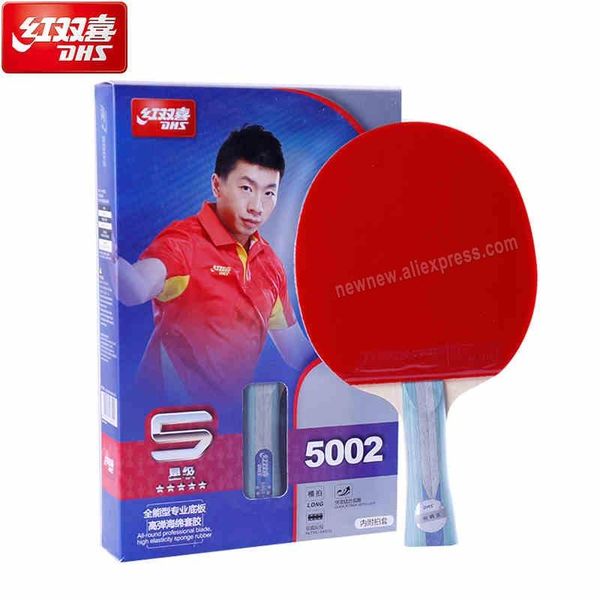original dhs 5002 finished racket fl long handle table tennis 5 stars factory made pong raquets
original dhs 5002 finished racket fl long handle table tennis 5 stars factory made pong raquets