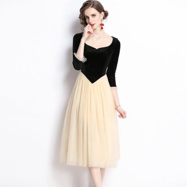 casual dresses 2021 women a-line patchwork mid-calf office lady cotton autumn v-neck elegant, Black;gray
casual dresses 2021 women a-line patchwork mid-calf office lady cotton autumn v-neck elegant, Black;gray