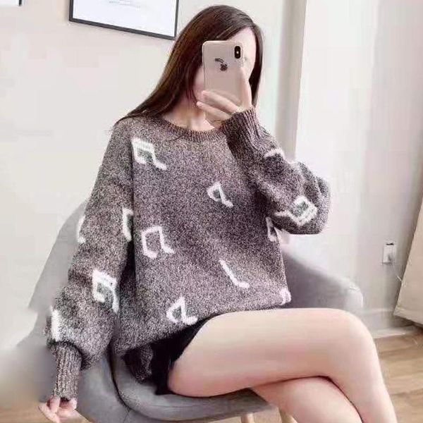 fashion printing round neck long sleeve sweater women loose lazy wind note pattern simple knitted pullover female spring women's sweate, White;black 
fashion printing round neck long sleeve sweater women loose lazy wind note pattern simple knitted pullover female spring women's sweate, White;black