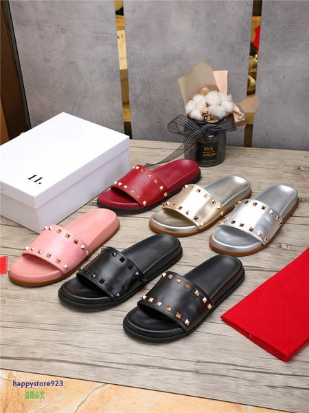 t130 2021 latest willow nail design women slippers fashion leather shoes sandals zlh, Black
t130 2021 latest willow nail design women slippers fashion leather shoes sandals zlh, Black
