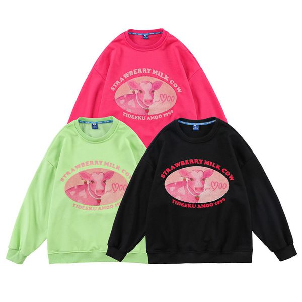 men's hoodies & sweatshirts sweatshirts and cattle applications, embroidered sweaters for long wool fabrics, towels, harajuku street cl, Black
men's hoodies & sweatshirts sweatshirts and cattle applications, embroidered sweaters for long wool fabrics, towels, harajuku street cl, Black