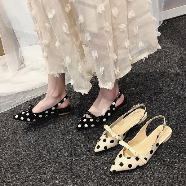 dress shoes women sandals zapatos de mujer summer sandalias 2021 polka dot back straps elegant ladies footware with bow black
dress shoes women sandals zapatos de mujer summer sandalias 2021 polka dot back straps elegant ladies footware with bow black
