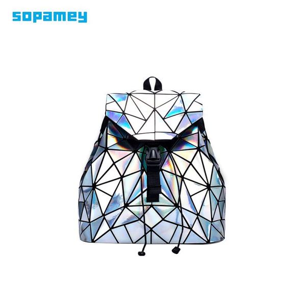 backpack fashion laser women backpacks geometric designer men sports travel students school lapbag for teenage mochila 2021
backpack fashion laser women backpacks geometric designer men sports travel students school lapbag for teenage mochila 2021
