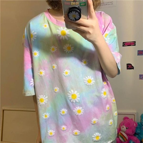 sleep summer nightwear small daisy print pajamas for women tie dye pyjama femme loose short sleeve pijama nighty ladies women's sleepw, Black;red
sleep summer nightwear small daisy print pajamas for women tie dye pyjama femme loose short sleeve pijama nighty ladies women's sleepw, Black;red