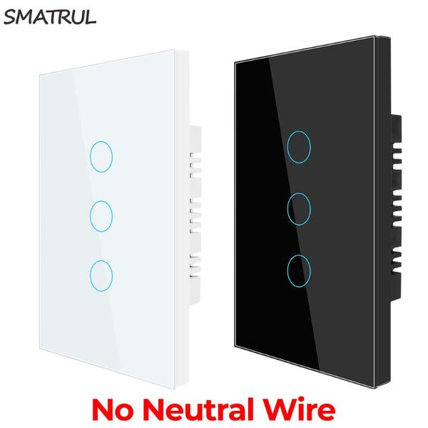 smart home control smatrul touch switch light ac us 220v 110v no neutral wire wall supply glass screen panel electric on off led lamp
smart home control smatrul touch switch light ac us 220v 110v no neutral wire wall supply glass screen panel electric on off led lamp