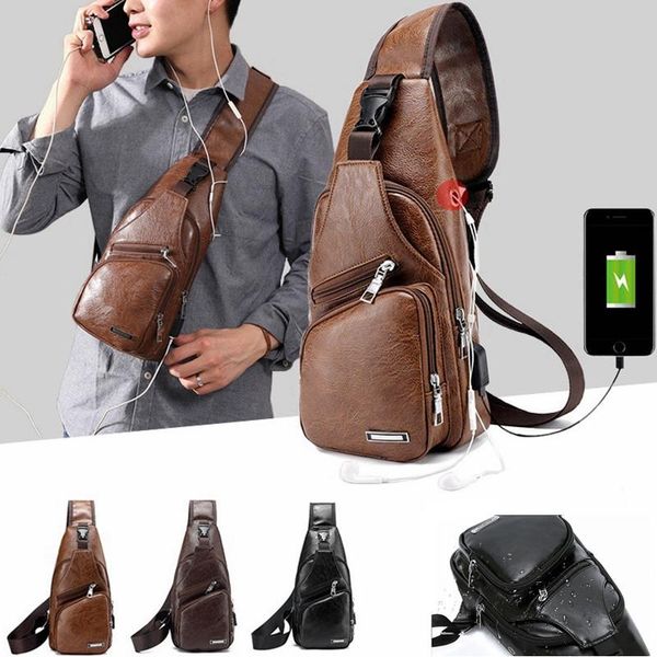 waist bags men's crossbody chest bag usb designer messenger travel leather shoulder man package black brown back pack men
waist bags men's crossbody chest bag usb designer messenger travel leather shoulder man package black brown back pack men