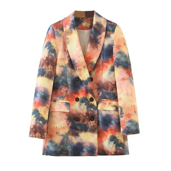 women's suits & blazers autumn fashion ethnic style vintage printing double-breasted coat loose personality casual female outerwear, White;black
women's suits & blazers autumn fashion ethnic style vintage printing double-breasted coat loose personality casual female outerwear, White;black