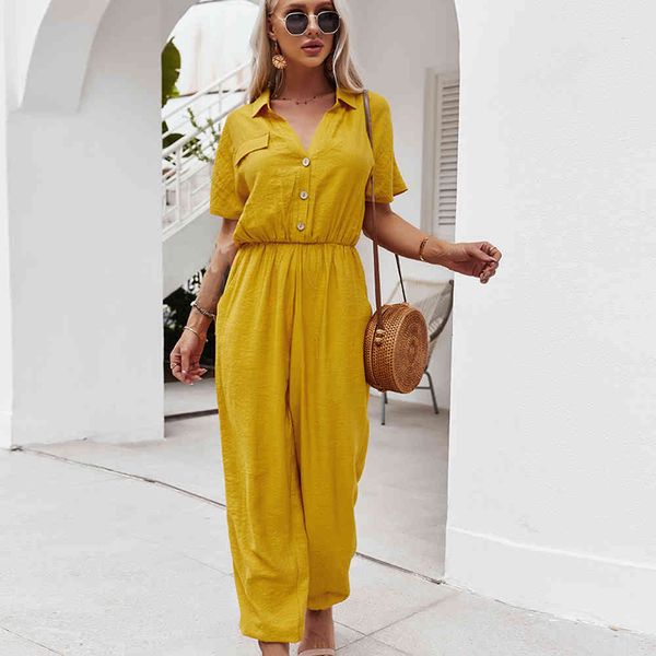 shorts patchwork jumpsuits women 2021 short sleeve button up v neck with pockets ladies casual army green yellow overalls bodysuits xfi8, White;black
shorts patchwork jumpsuits women 2021 short sleeve button up v neck with pockets ladies casual army green yellow overalls bodysuits xfi8, White;black