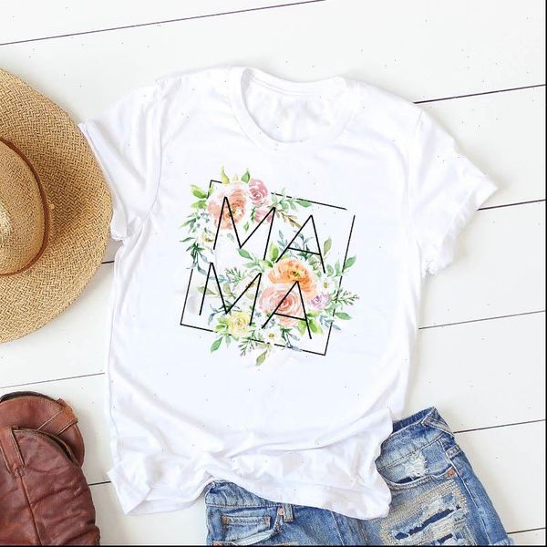 painting women t shirt summer mama flower female mother casual tshirt camisa mujer graphic tees, White
painting women t shirt summer mama flower female mother casual tshirt camisa mujer graphic tees, White