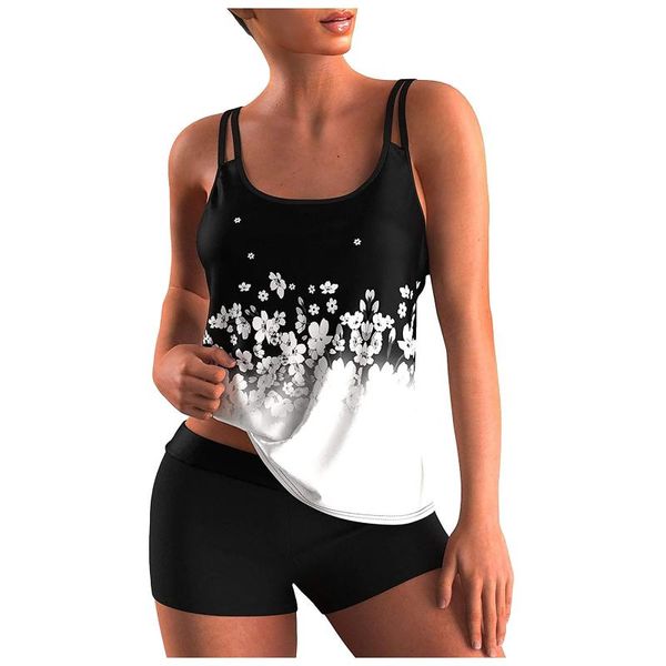 women's swimwear women bikini 2021 two piece swimsuits swimming wear sports tank tankini set bandeau biquini swimsuit, White;black
women's swimwear women bikini 2021 two piece swimsuits swimming wear sports tank tankini set bandeau biquini swimsuit, White;black